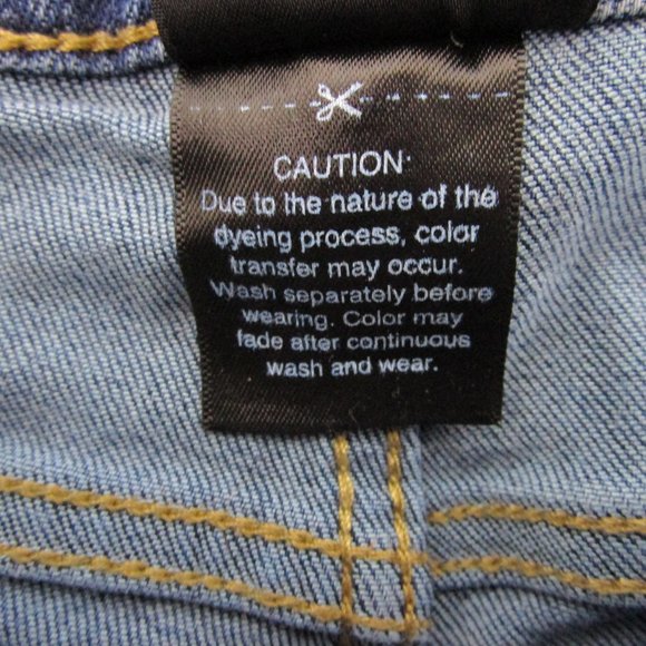 Mossimo Frayed Hem Super Stretch Denim Shorts - Picture 7 of 11